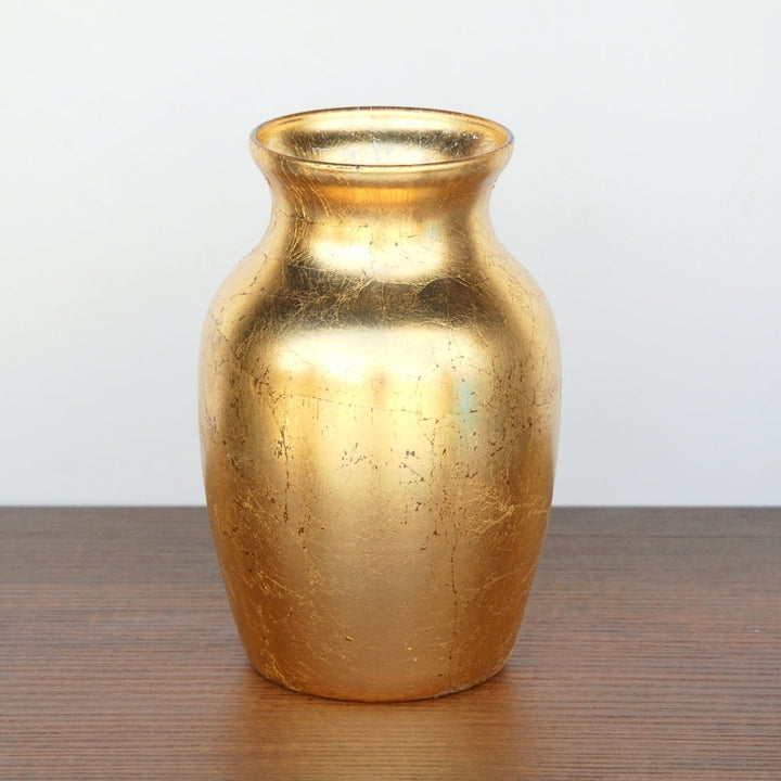 Greek Style Gold Flower Vase