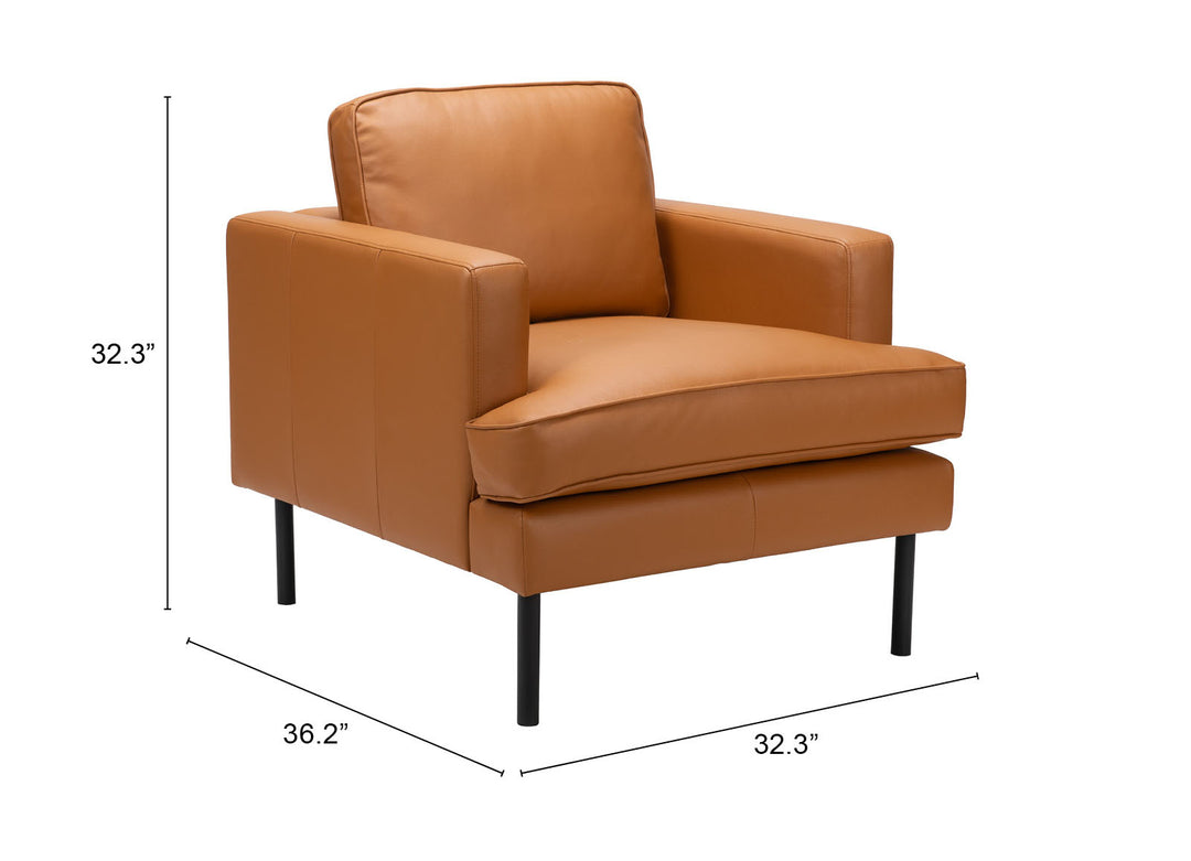 The Decade Armchair Brown  Era and Style Inspired Home Decor 1