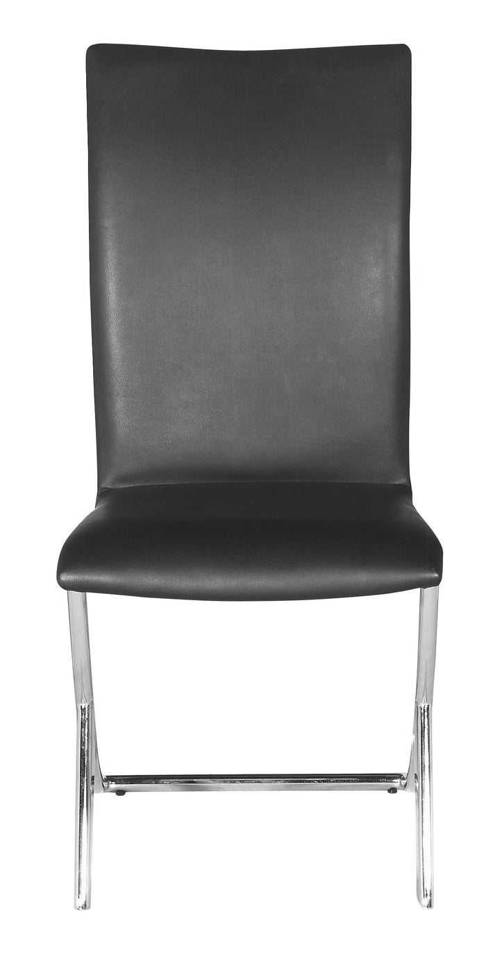 The Delfin Dining Chair (Set of 2) Black