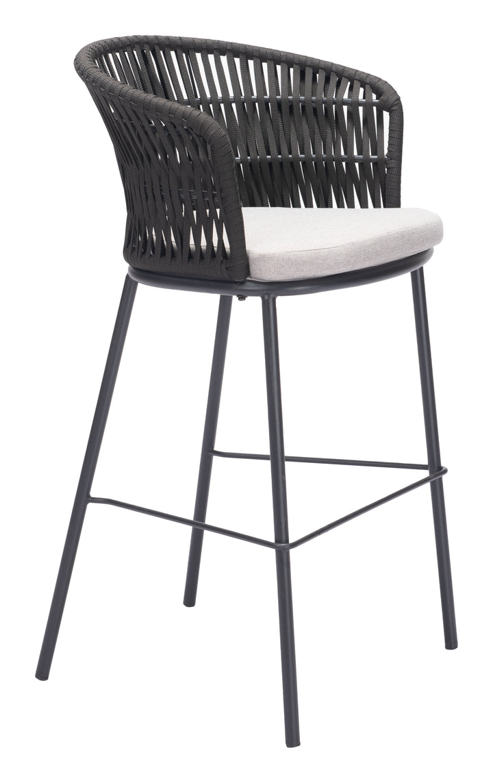 The Freycinet Barstool (Set of 2) Black  Era and Style Inspired Home Decor 1