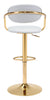 The Gusto Barstool White & Gold  Era and Style Inspired Home Decor 1