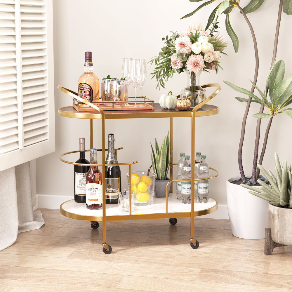 The Antalya Bar Cart Multicolor  Era and Style Inspired Home Decor 1