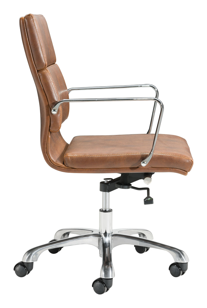 The Ithaca Office Chair Vintage Brown  Era and Style Inspired Home Decor 1