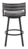 The Gimsby Swivel Barstool Gray  Era and Style Inspired Home Decor 1