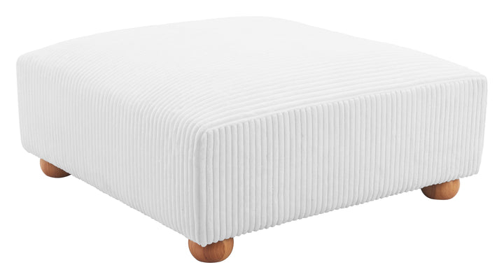 The Tayte Ottoman White  Era and Style Inspired Home Decor 1