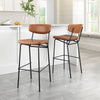 The Charon Barstool (Set of 2) Vintage Brown  Era and Style Inspired Home Decor 1