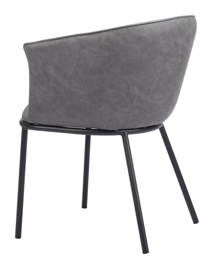 The Garston Dining Chair Gray  Era and Style Inspired Home Decor 1