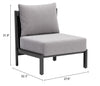 The Horizon Accent Chair Gray  Era and Style Inspired Home Decor 1