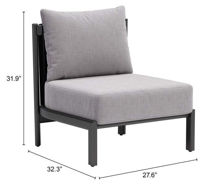 The Horizon Accent Chair Gray  Era and Style Inspired Home Decor 1