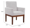 The Senzil Dining Chair Ivory  Era and Style Inspired Home Decor 1