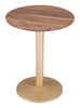 The Alto Bistro Table Brown & Gold  Era and Style Inspired Home Decor 1