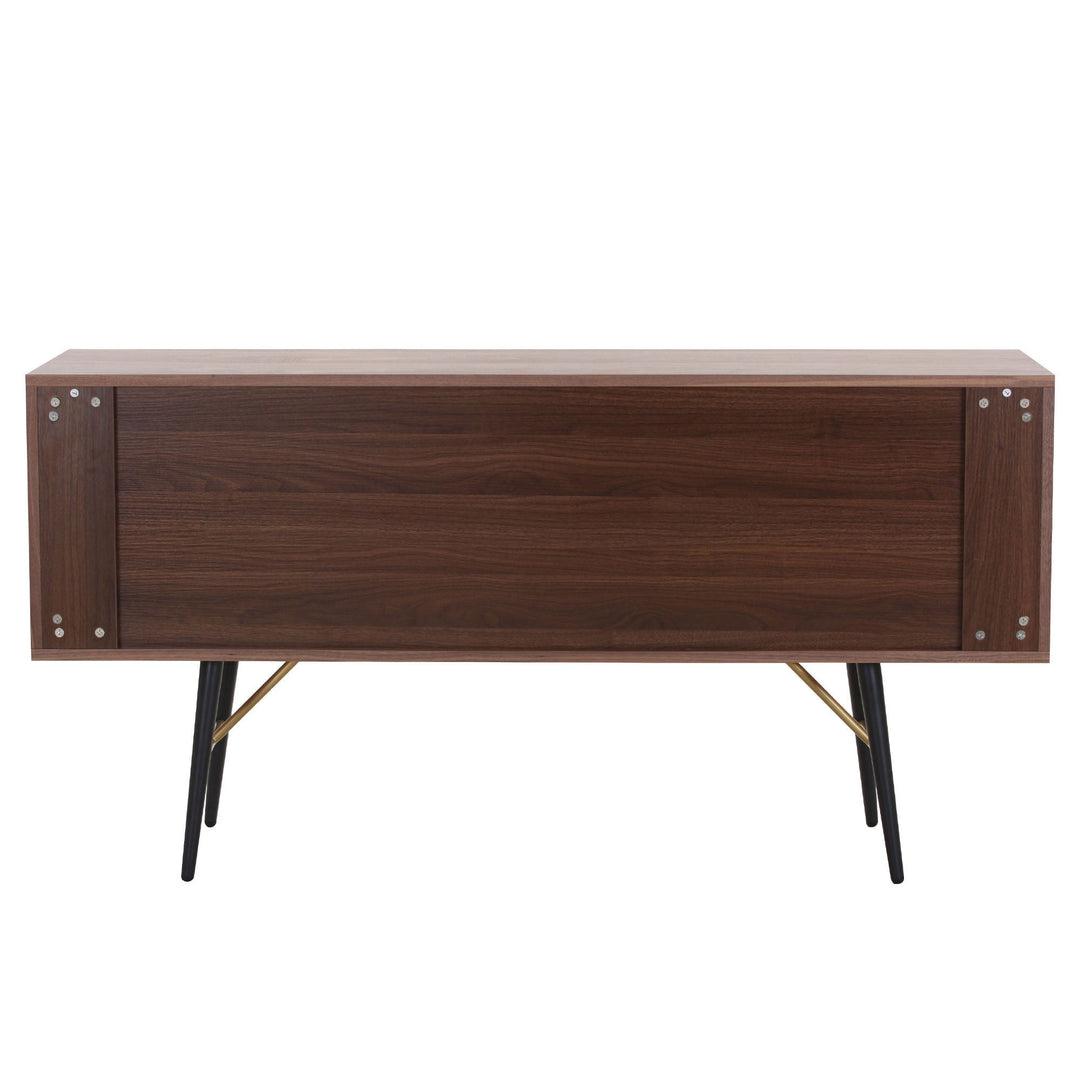 Mid-Century Modern Sideboard TV Stand with 2 Door and 2 drawers