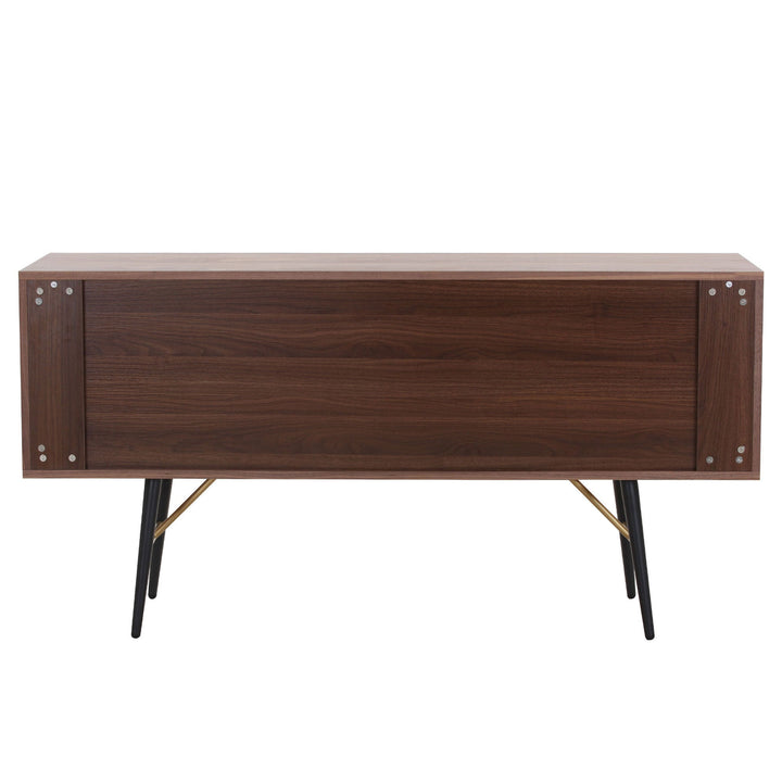 Mid-Century Modern Sideboard TV Stand with 2 Door and 2 drawers