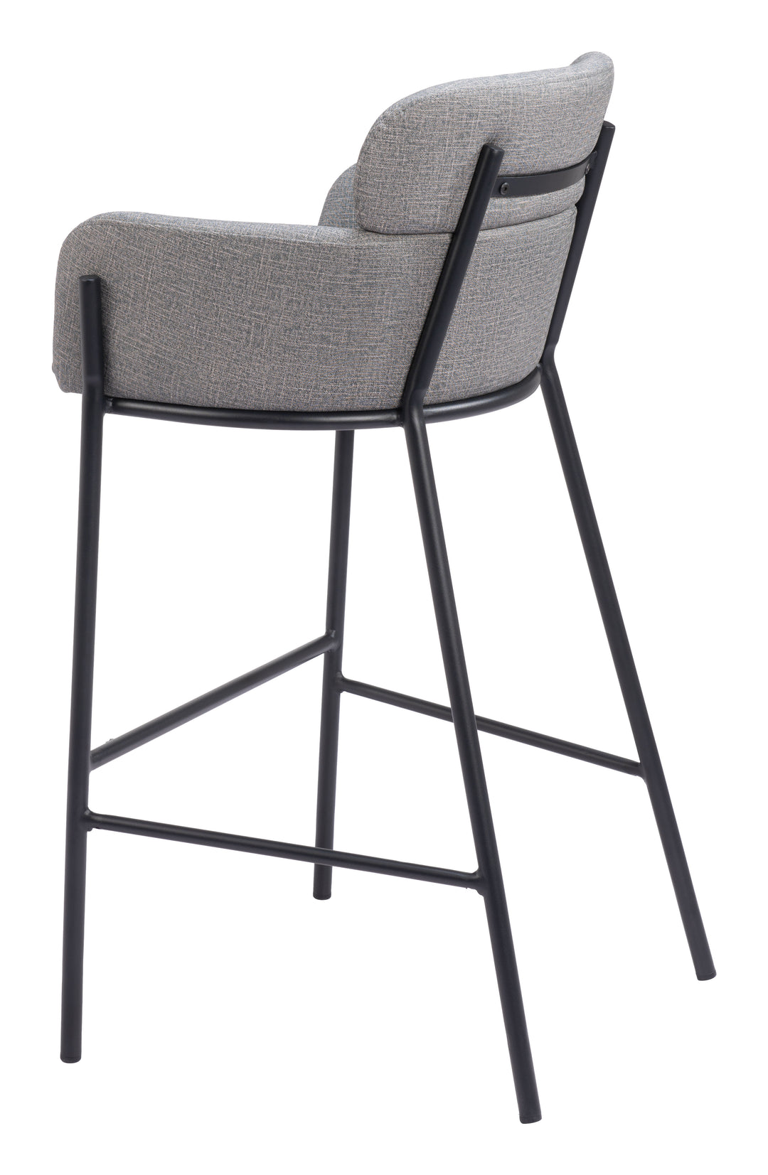 The Bremor Barstool Slate Gray  Era and Style Inspired Home Decor 1