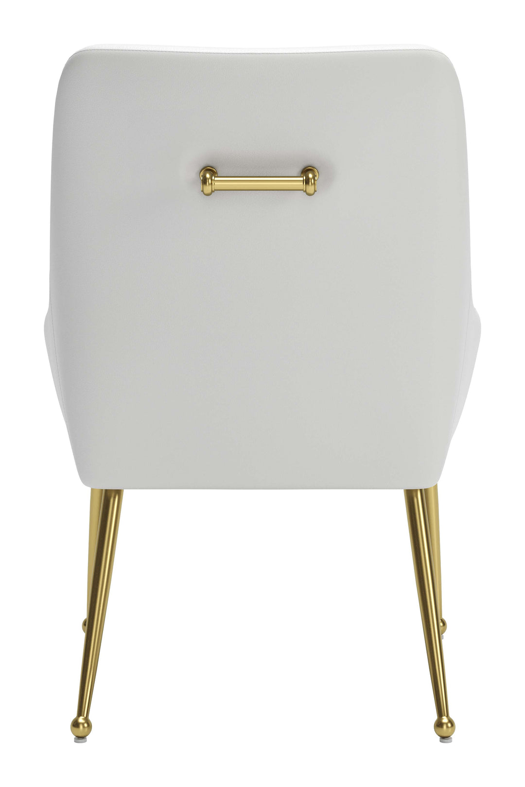 The Maxine Dining Chair White & Gold  Era and Style Inspired Home Decor 1