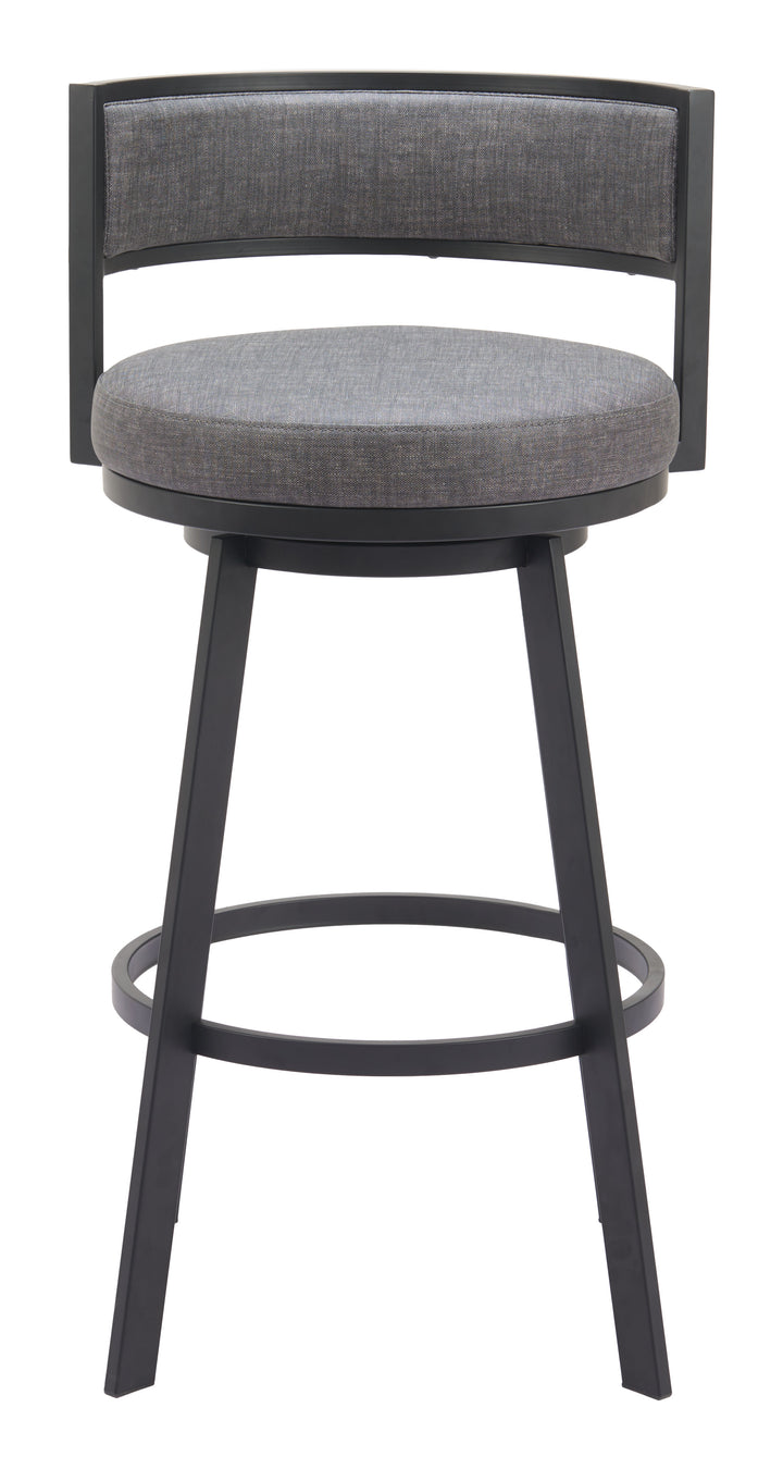 The Gimsby Swivel Barstool Gray  Era and Style Inspired Home Decor 1