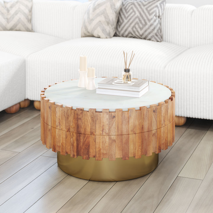 The Bombay Coffee Table Natural  Era and Style Inspired Home Decor 1