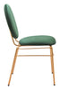 The Odessa Dining Chair (Set of 2) Green & Gold  Era and Style Inspired Home Decor 1