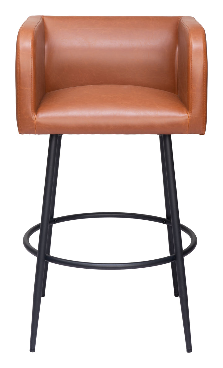 The Horbat Barstool (Set of 2) Brown  Era and Style Inspired Home Decor 1