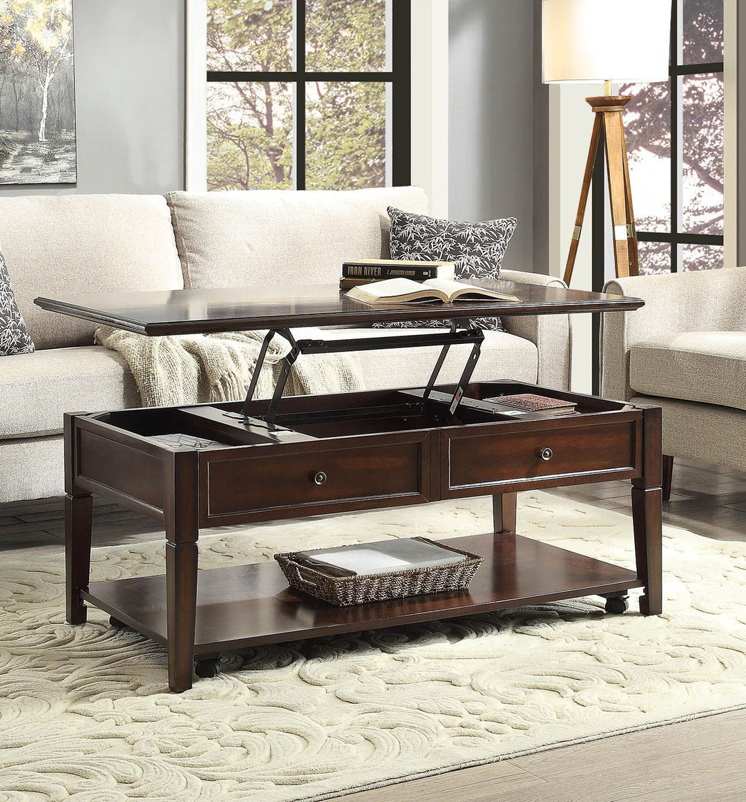 Malachi Coffee Table in Walnut