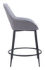 The Vila Counter Stool (Set of 2) Gray  Era and Style Inspired Home Decor 1