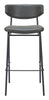 The Charon Barstool (Set of 2) Vintage Black  Era and Style Inspired Home Decor 1