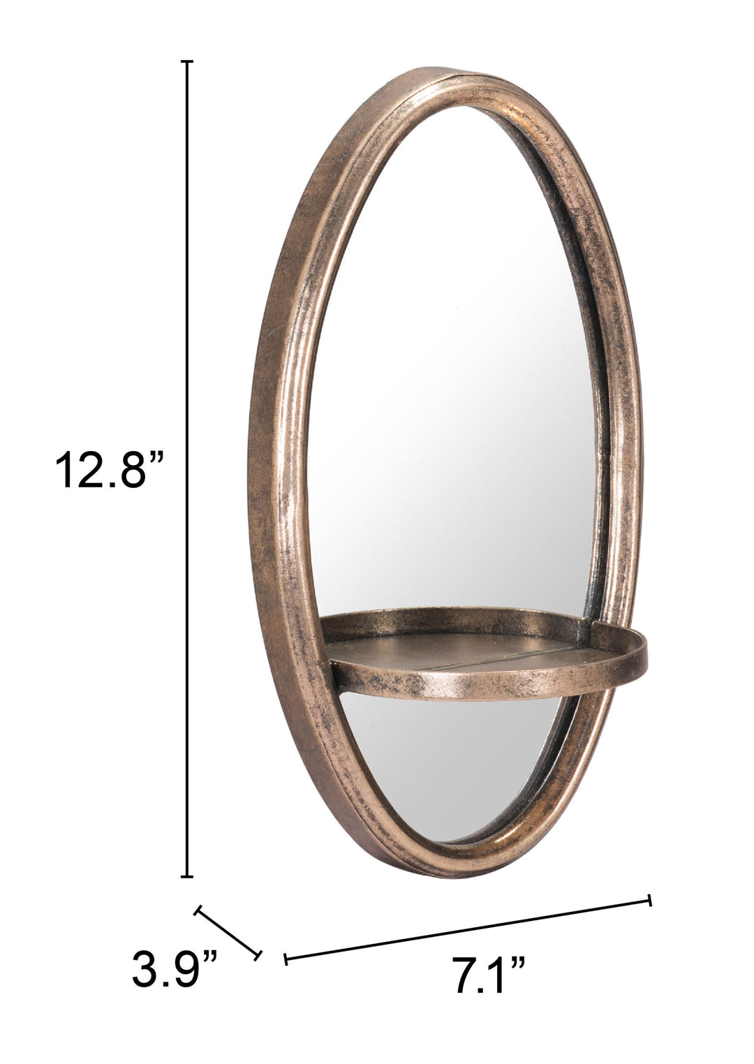 The Ogee Mirror Antique Bronze  Era and Style Inspired Home Decor 1