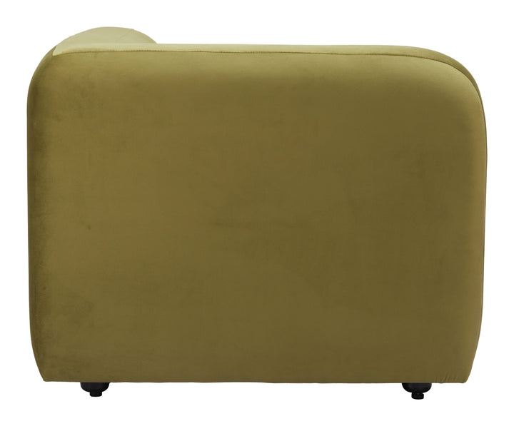 The Biak Corner Chair Green  Era and Style Inspired Home Decor 1