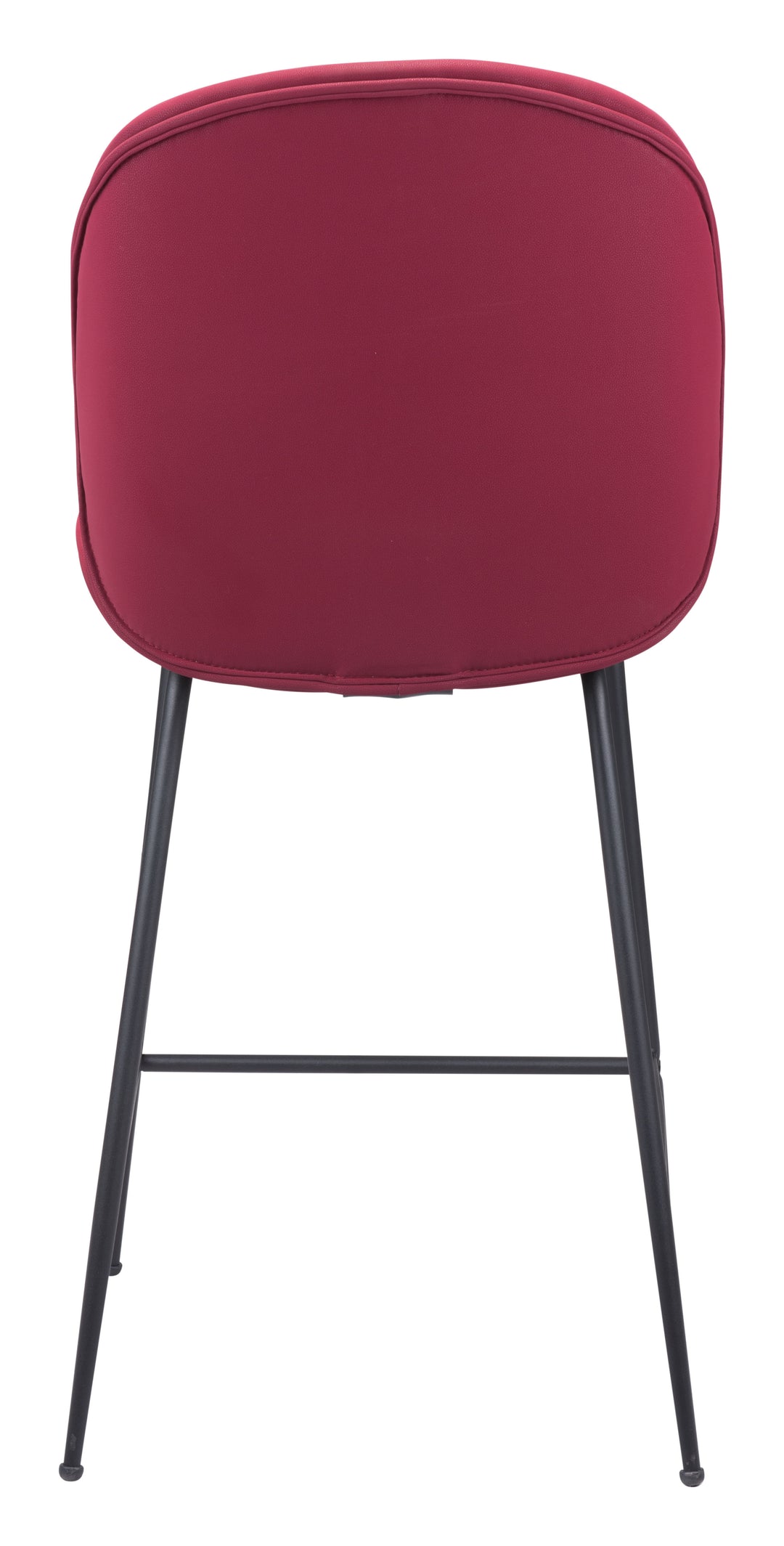 The Miles Counter Stool Red  Era and Style Inspired Home Decor 1