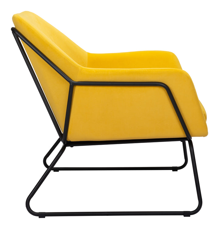 The Jose Accent Chair Yellow  Era and Style Inspired Home Decor 1