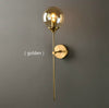 Nordic Glow Modern Glass Wall Lamp