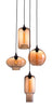 The Lambie Ceiling Lamp Rust & Amber  Era and Style Inspired Home Decor 1