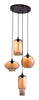 The Lambie Ceiling Lamp Rust & Amber  Era and Style Inspired Home Decor 1