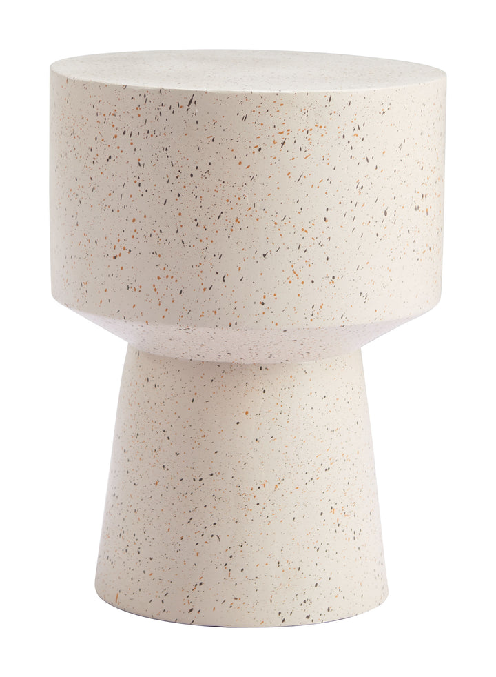 The Masko Side Table Beige  Era and Style Inspired Home Decor 1