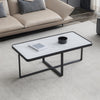 Minimalism Rectangle Coffee Table With Sintered Stone Top