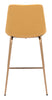 The Tony Counter Stool Yellow & Gold  Era and Style Inspired Home Decor 1