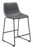 The Smart Counter Stool (Set of 2) Charcoal  Era and Style Inspired Home Decor 1