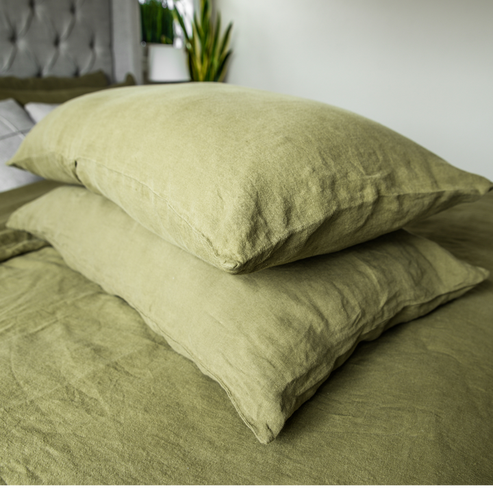 Classic Linen Bed Sheet Set