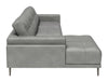 The Bliss LAF Chaise Sectional Gray  Era and Style Inspired Home Decor 1