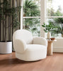 The Pilka Swivel Chair White  Era and Style Inspired Home Decor 1