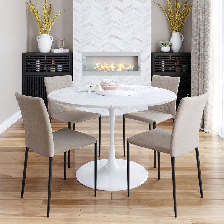 The Phoenix Dining Table White  Era and Style Inspired Home Decor 1