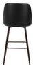 The Keppel Swivel Barstool Black & Bronze  Era and Style Inspired Home Decor 1