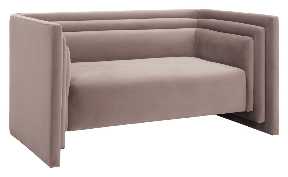 The Trippel Loveseat Taupe  Era and Style Inspired Home Decor 1