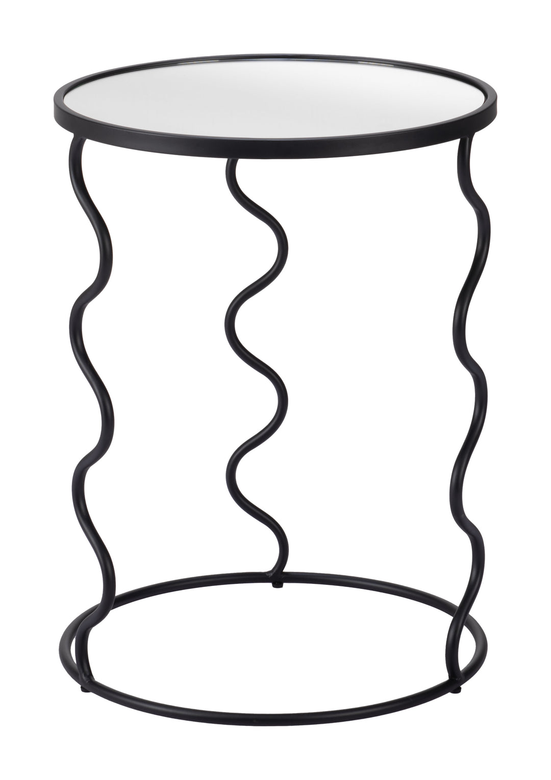 The Bastia Side Table Black  Era and Style Inspired Home Decor 1