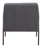 The Charleston Accent Chair Gray  Era and Style Inspired Home Decor 1