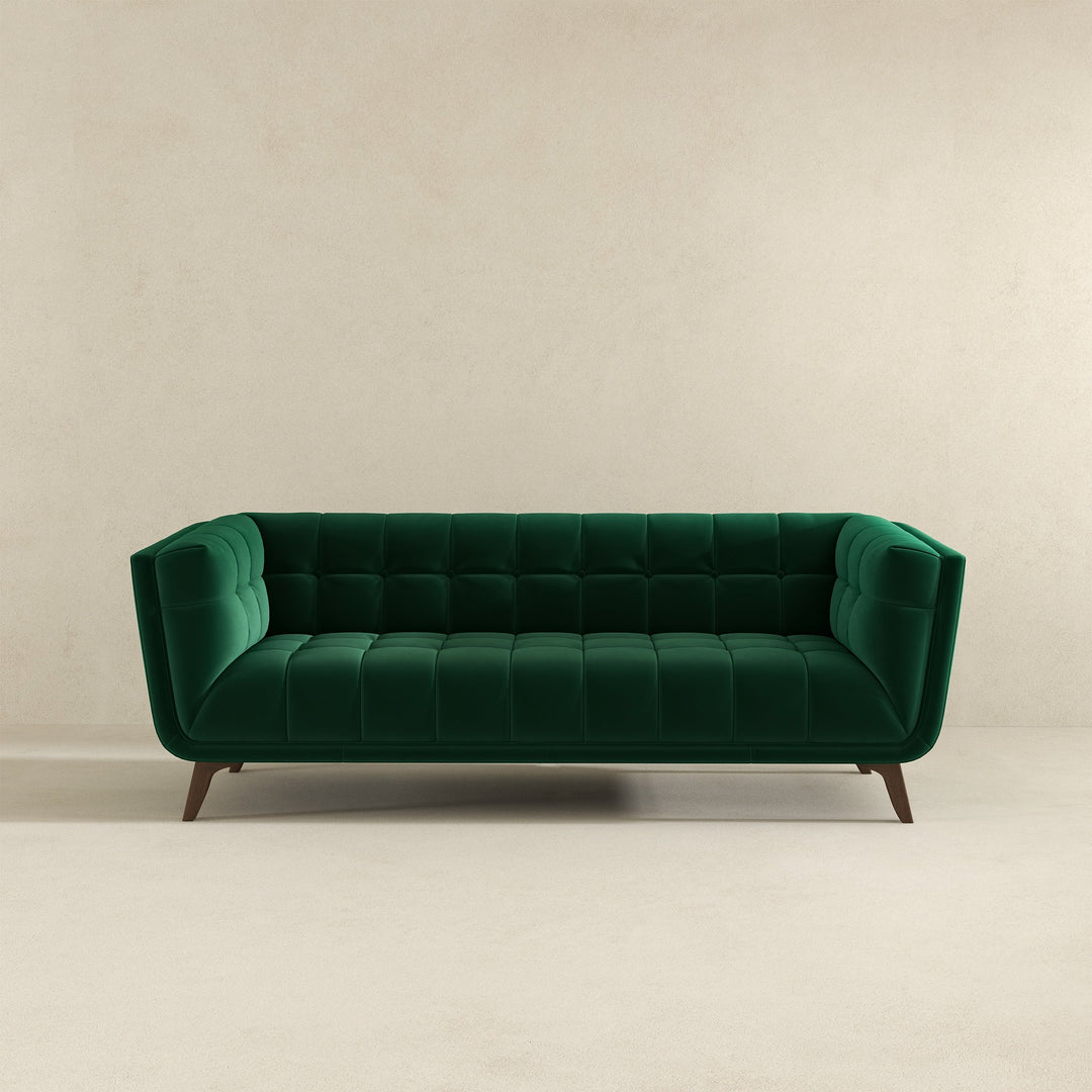 The Addison Large Green Velvet Sofa Era and Style Inspired Home Décor 1