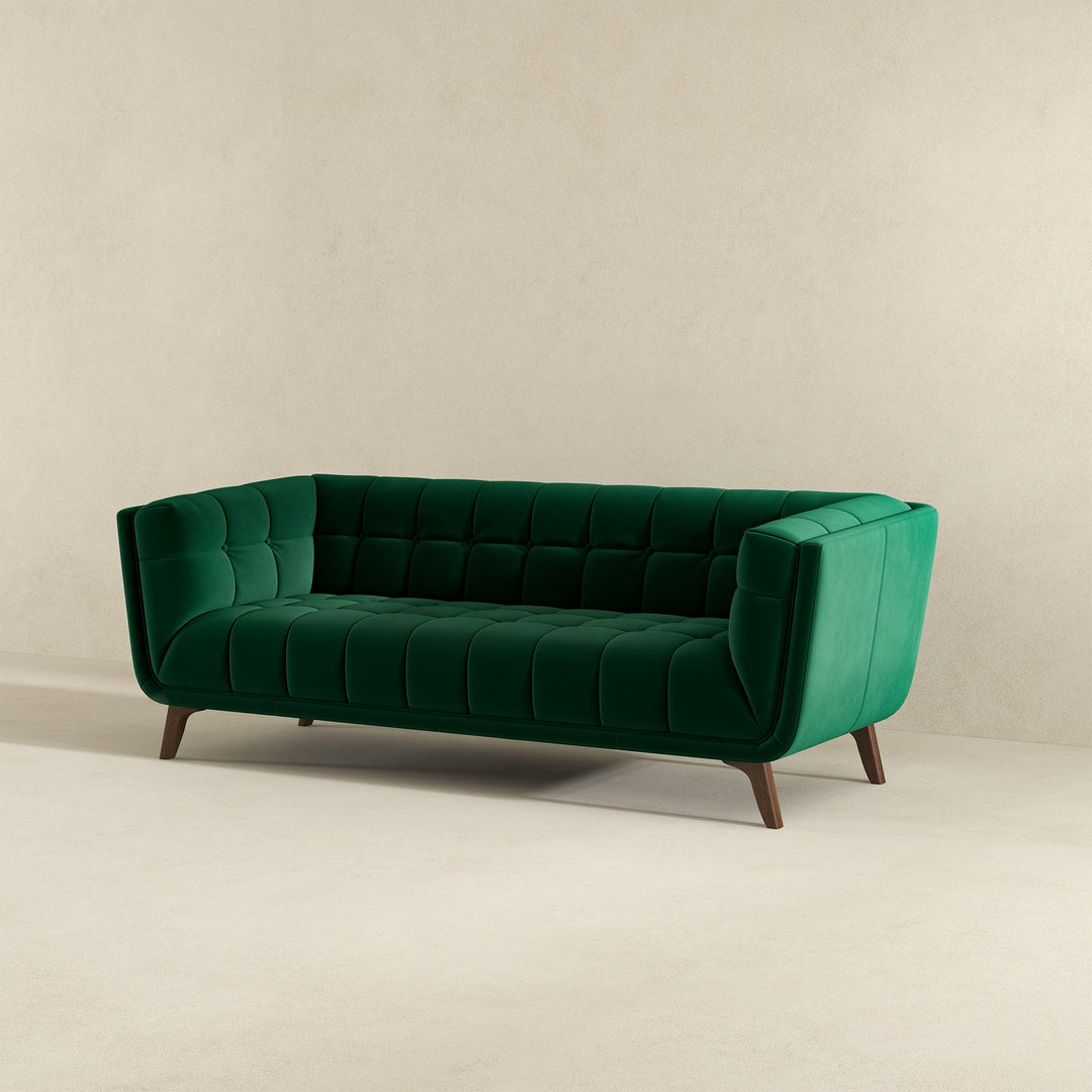 The Addison Large Green Velvet Sofa Era and Style Inspired Home Décor 3