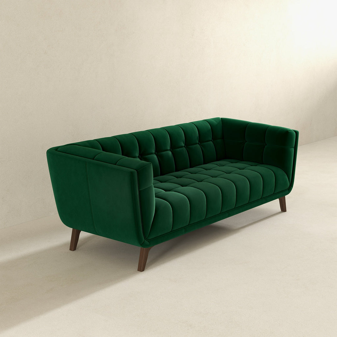 The Addison Large Green Velvet Sofa Era and Style Inspired Home Décor 4