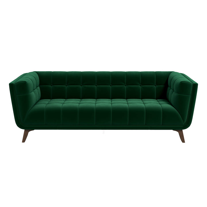 The Addison Large Green Velvet Sofa Era and Style Inspired Home Décor 6