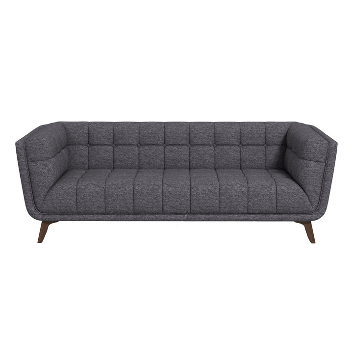 The Addison Large Seaside Gray Fabric Sofa Era and Style Inspired Home Décor 1